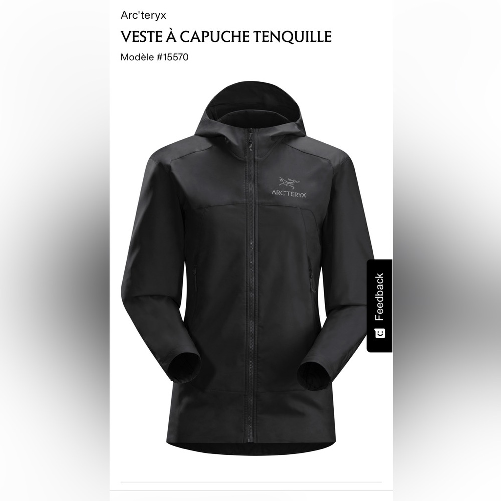 Arc'teryx femme -VESTE À CAPUCHE TENQUILLE